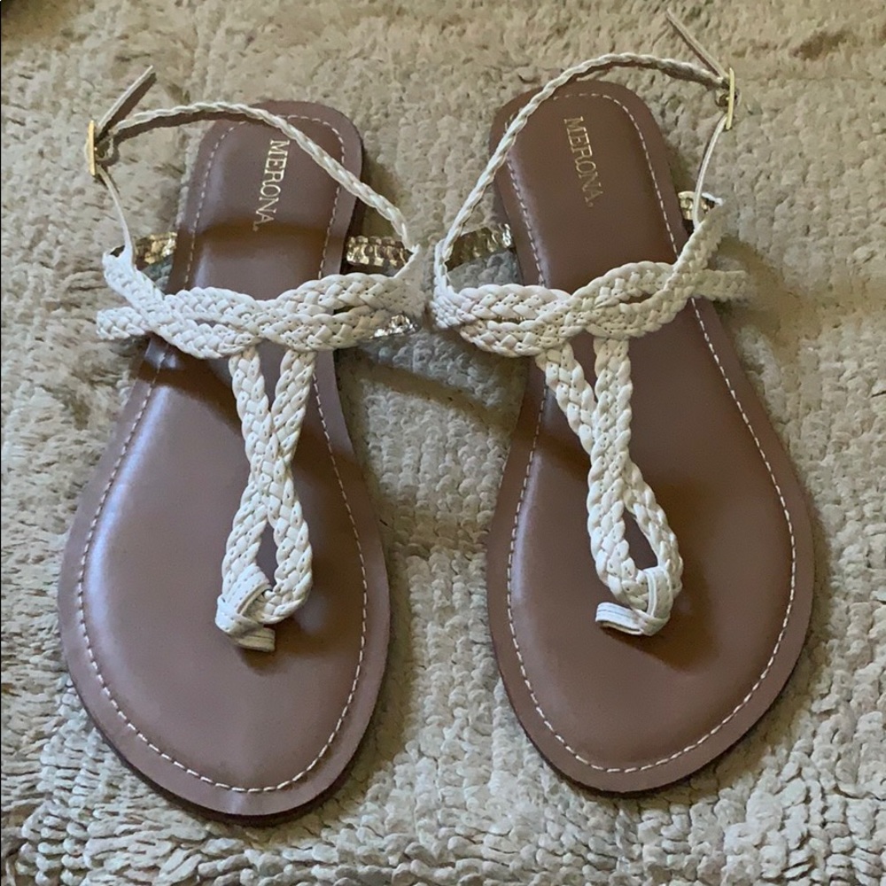 White Sandals